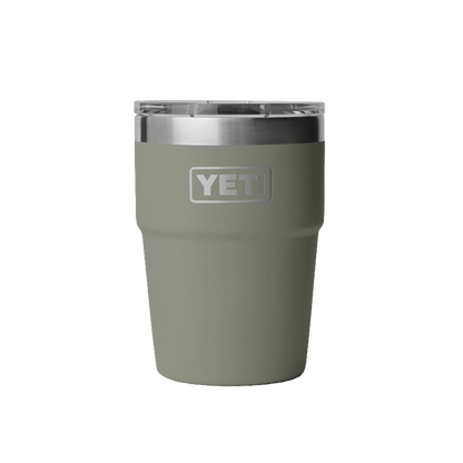 YETI RAMBLER 16 OZ STACKABLE PAMPA GREEN