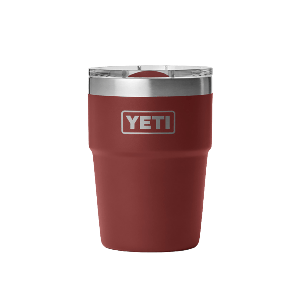 YETI RAMBLER 16 OZ STACKABLE STAG RED