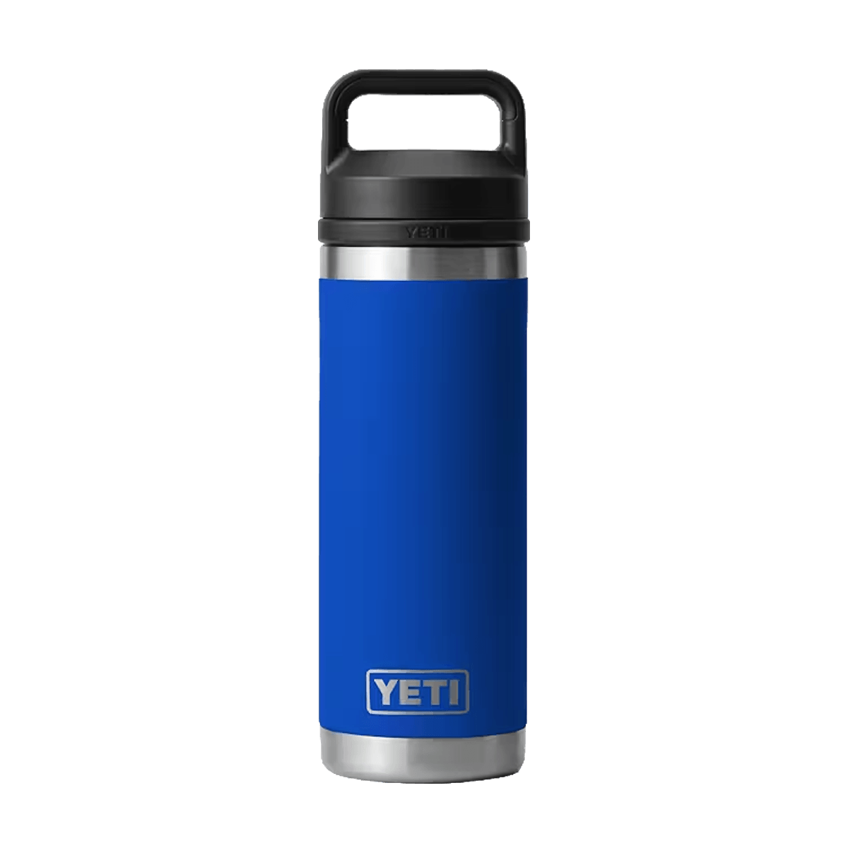 YETI RAMBLER 18 OZ BOTTLE + CHUG CAP - ROYAL BLUE