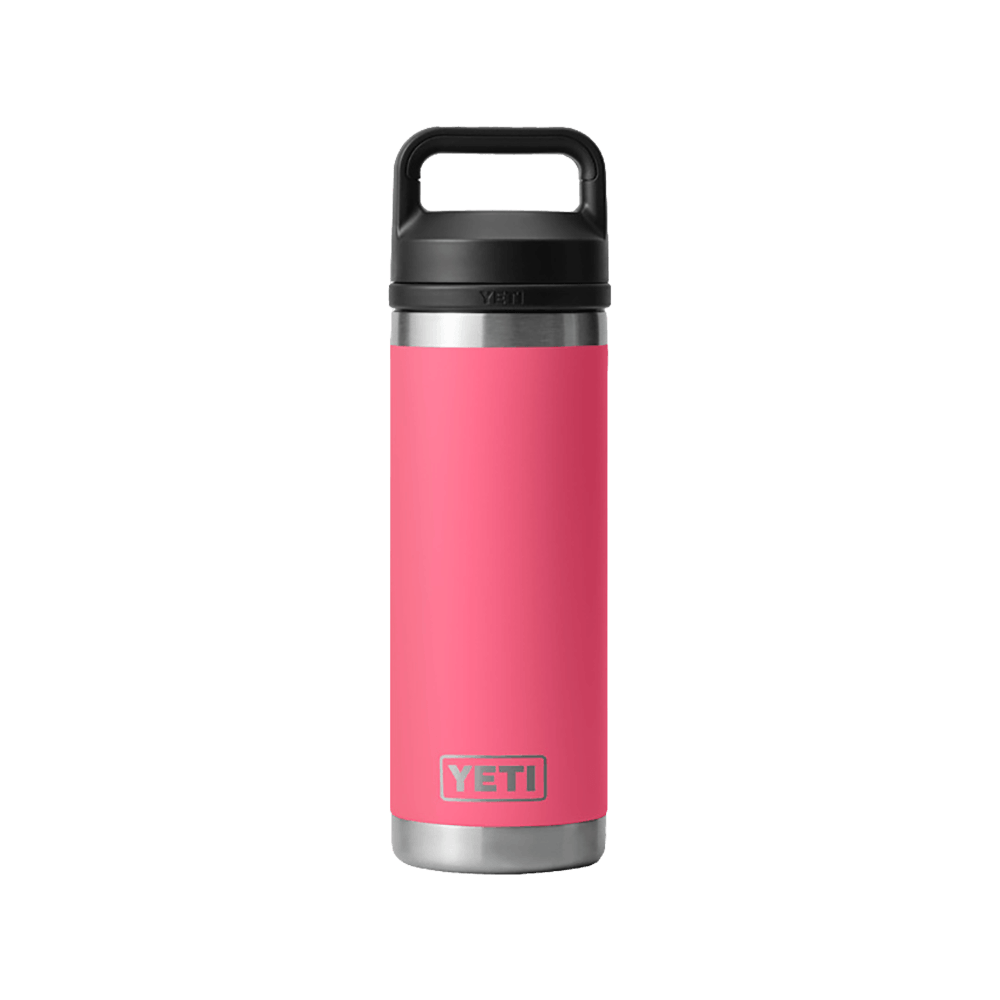 YETI RAMBLER 18 OZ BOTTLE W/ CHUG CAP ISLAND PINK