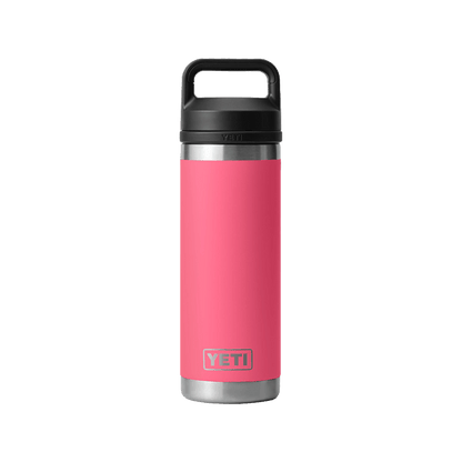 YETI RAMBLER 18 OZ BOTTLE W/ CHUG CAP ISLAND PINK