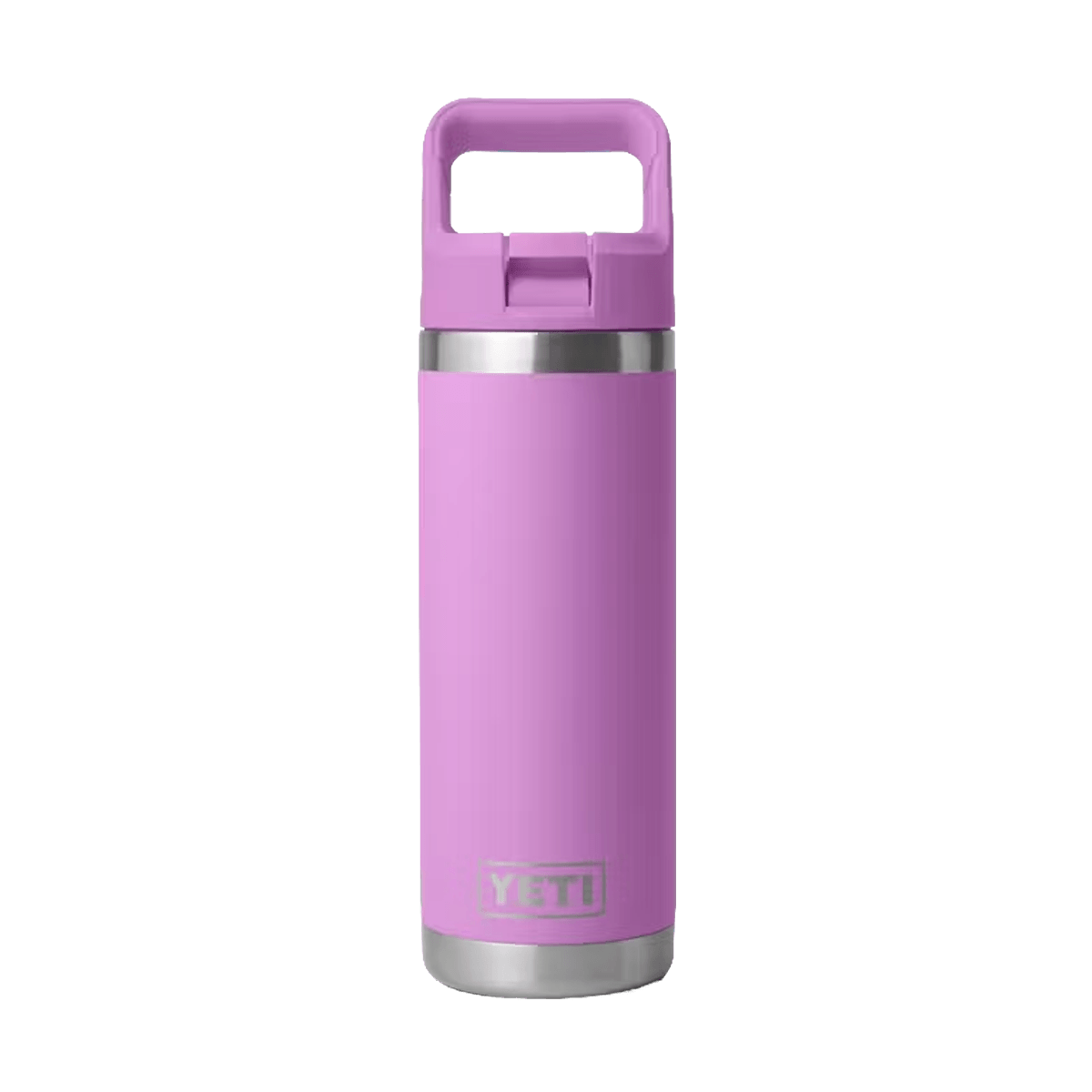 YETI RAMBLER 18 OZ WATER BOTTLE + COLOR CAP STRAW - DESERT BLOOM