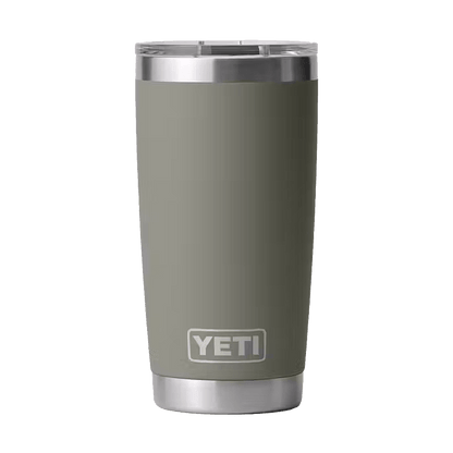 YETI RAMBLER 20 OZ TUMBLER WITH MAGSLIDER LID - PAMPA GREEN
