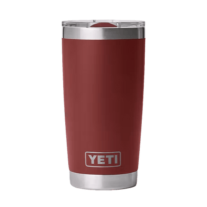 YETI RAMBLER 20 OZ TUMBLER WITH MAGSLIDER LID - STAG RED