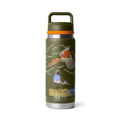 YETI RAMBLER 26OZ WATER BOTTLE W/ COLOR BLOCKED CHUG CAP