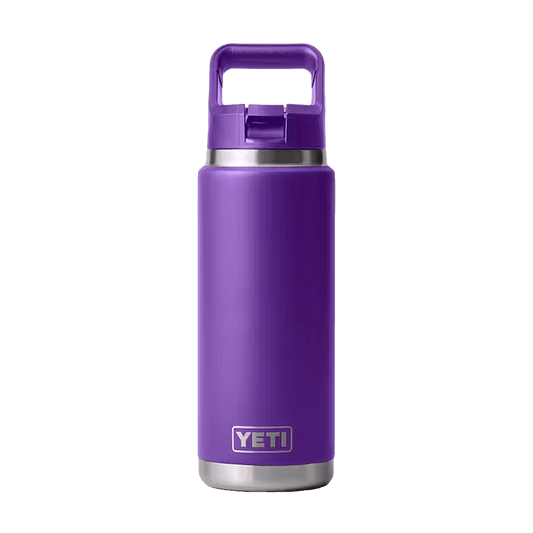 YETI RAMBLER 26 OZ TUMBLER STRAW BOTTLE - PACE PURPLE