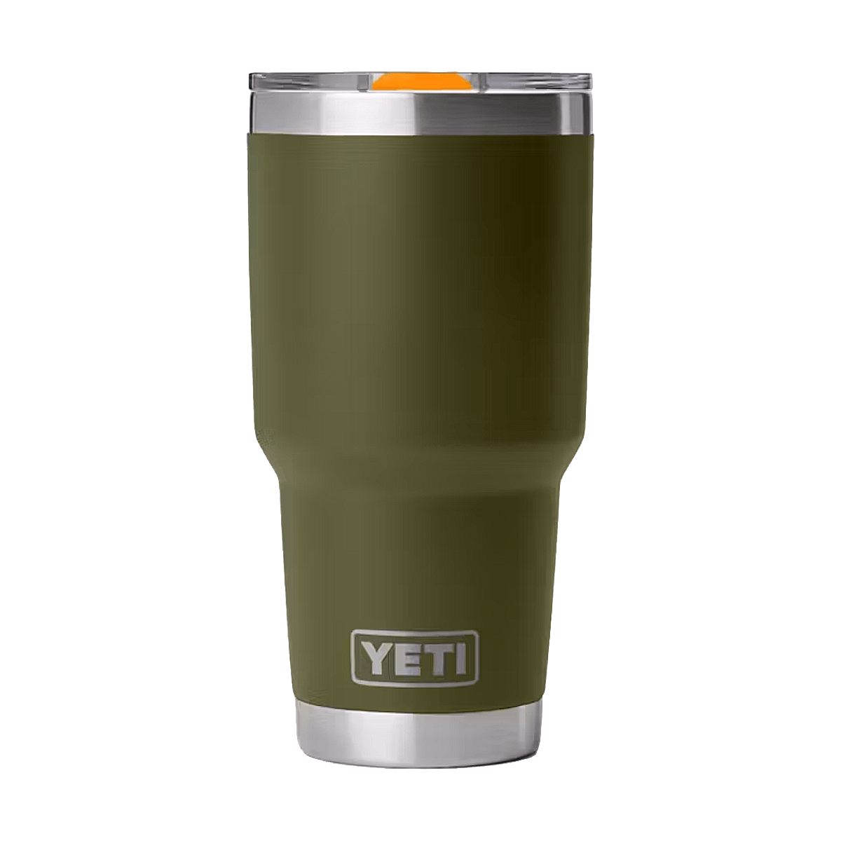 YETI RAMBLER 30 OZ TUMBLER + MAGSLIDER LID - OLIVE KING CRAB ORANGE