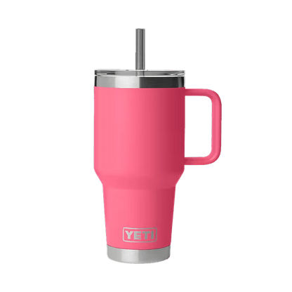 YETI RAMBLER 35 OZ STRAW MUG 2.0 - TROPICAL PINK