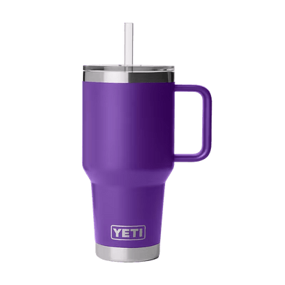 YETI RAMBLER 35 OZ STRAW MUG + STRAW LID - PACE PURPLE
