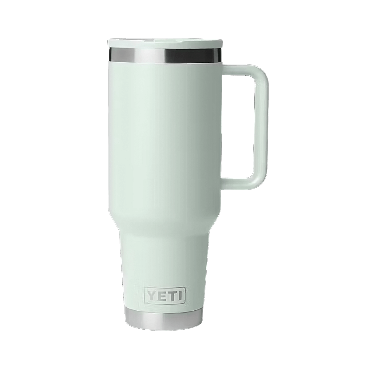 YETI RAMBLER 40 OZ TRAVEL MUG + MATCHED STRAW LID - RIDGELINE