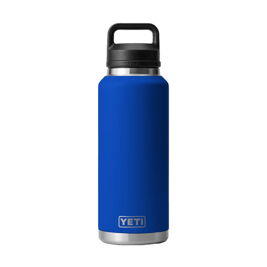 YETI RAMBLER 46 OZ WATER BOTTLE WITH CHUG CAP - ROYAL BLUE