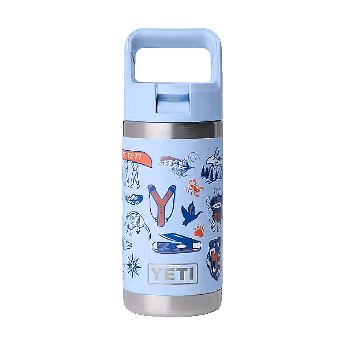 YETI RAMBLER JR 12 OZ WATER BOTTLE - BIG SKY SUMMER CAMP