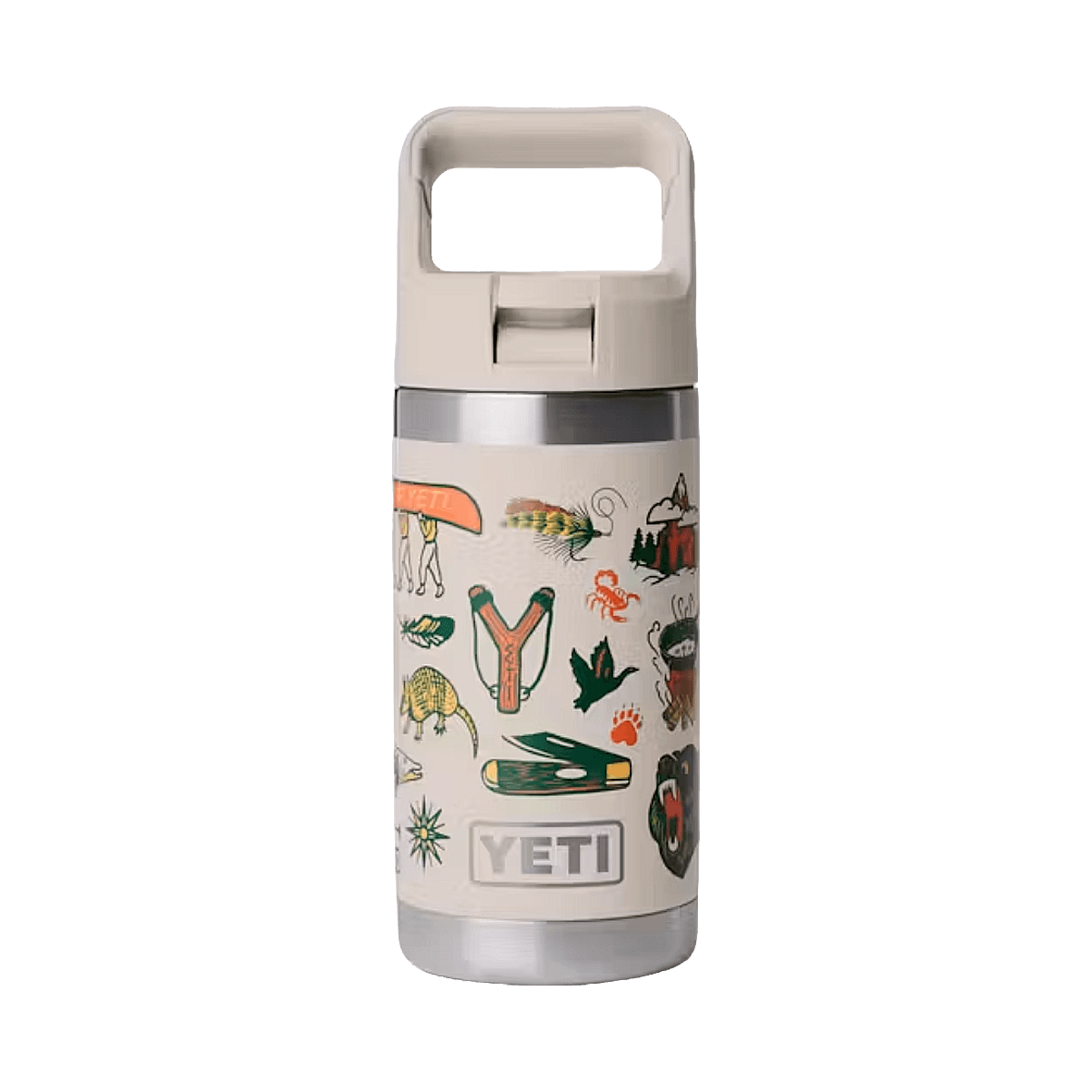 YETI RAMBLER JR 12 OZ WATER BOTTLE - CAPE SUMMER CAMP