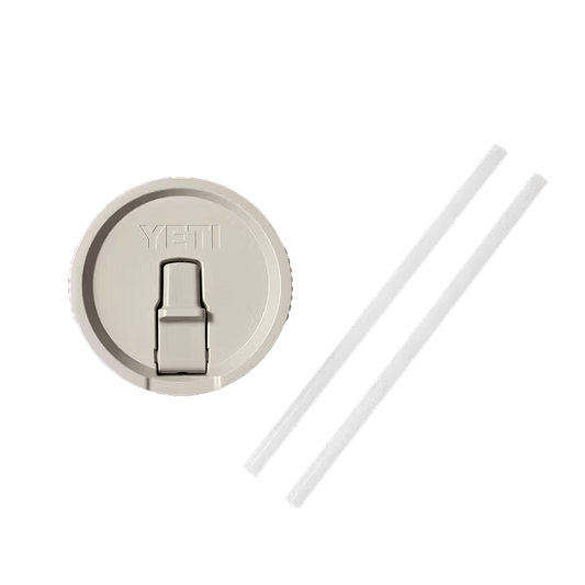 YETI RAMBLER TRAVEL MUG STRAW LID - CAPE TAUPE