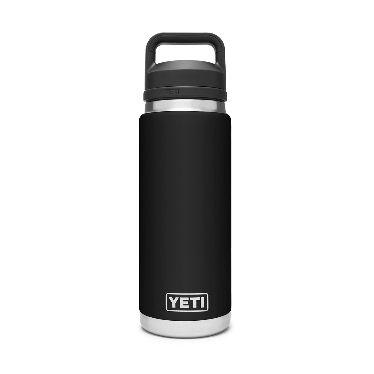 YETI RAMBLER 26 OZ WATER BOTTLE WITH CHUG CAP - BLACK