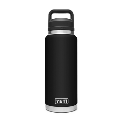 YETI RAMBLER 36 OZ WATER BOTTLE WITH CHUG CAP - BLACK