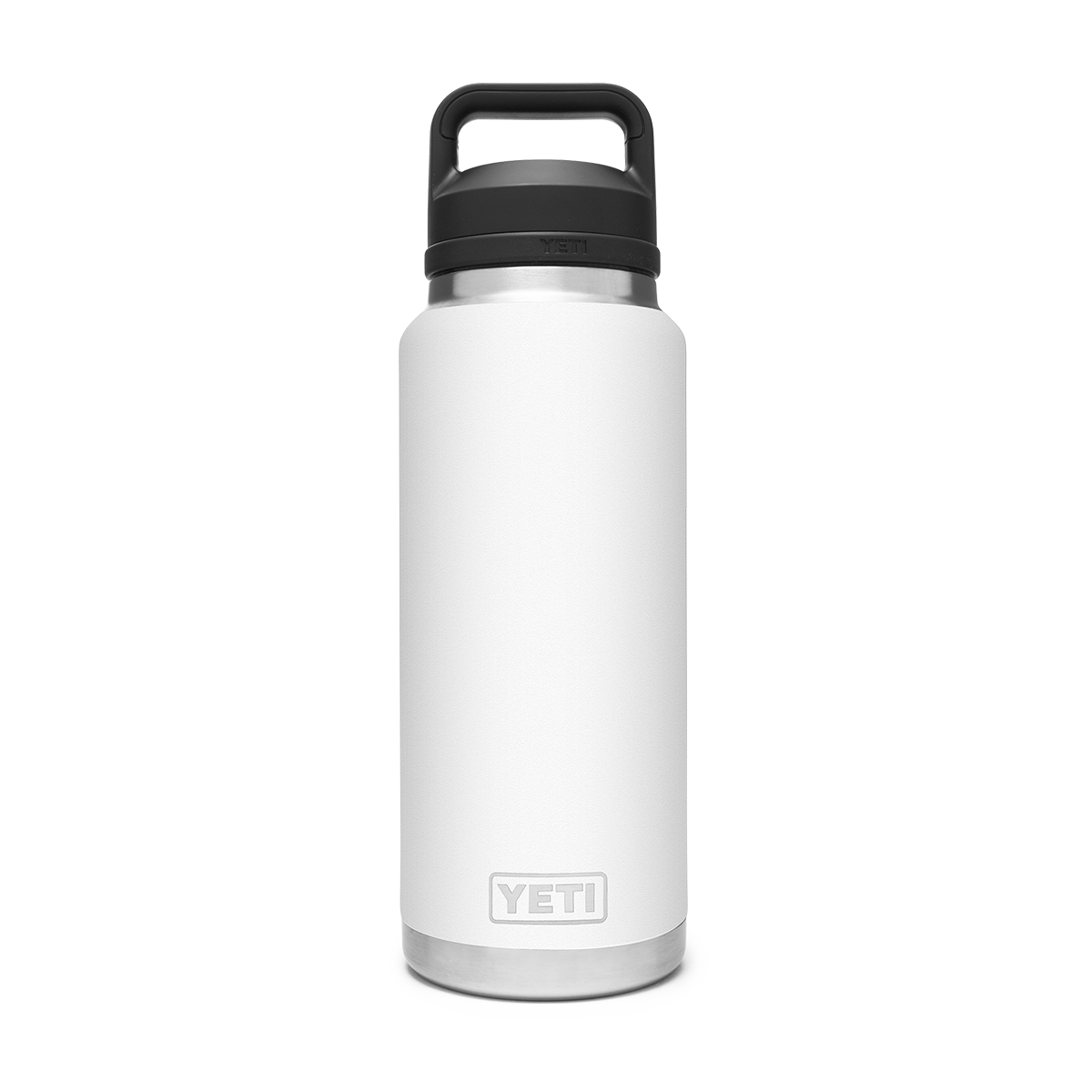 YETI RAMBLER 36 OZ WATER BOTTLE WITH CHUG CAP - WHITE