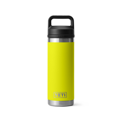 YETI RAMBLER 18 OZ WATER BOTTLE WITH CHUG CAP - Firefly Yellow