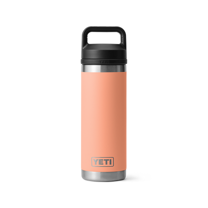 YETI RAMBLER 18 OZ WATER BOTTLE WITH CHUG CAP - Peach