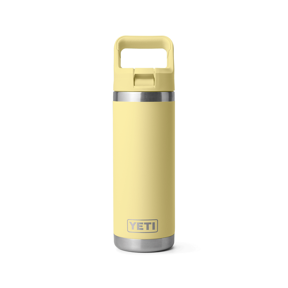 YETI 18OZ RAMBLER BOTTLE WITH STRAW CAP