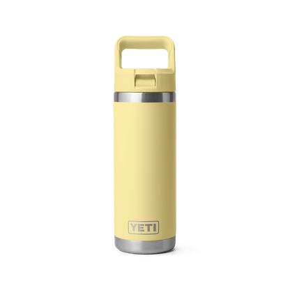 YETI 18OZ RAMBLER BOTTLE WITH STRAW CAP