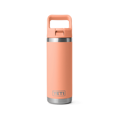 YETI 18OZ RAMBLER BOTTLE WITH STRAW CAP