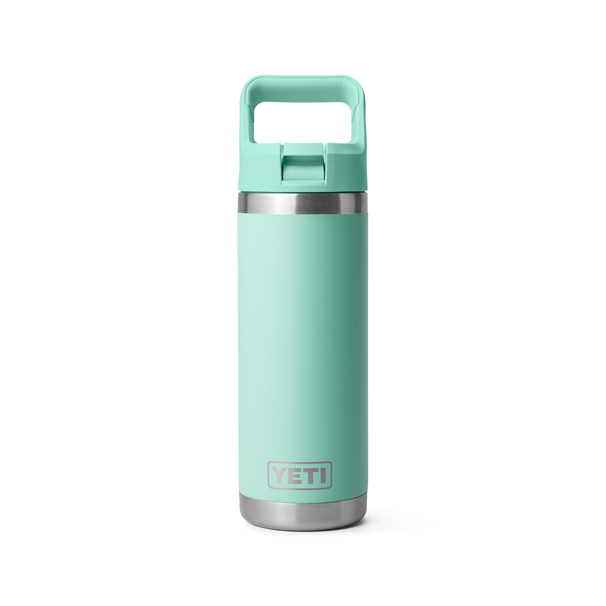YETI 18OZ RAMBLER BOTTLE WITH STRAW CAP