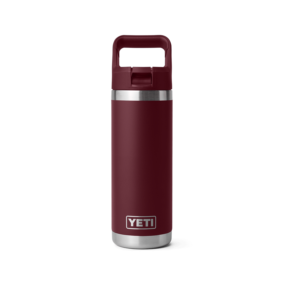 YETI 18OZ RAMBLER BOTTLE WITH STRAW CAP