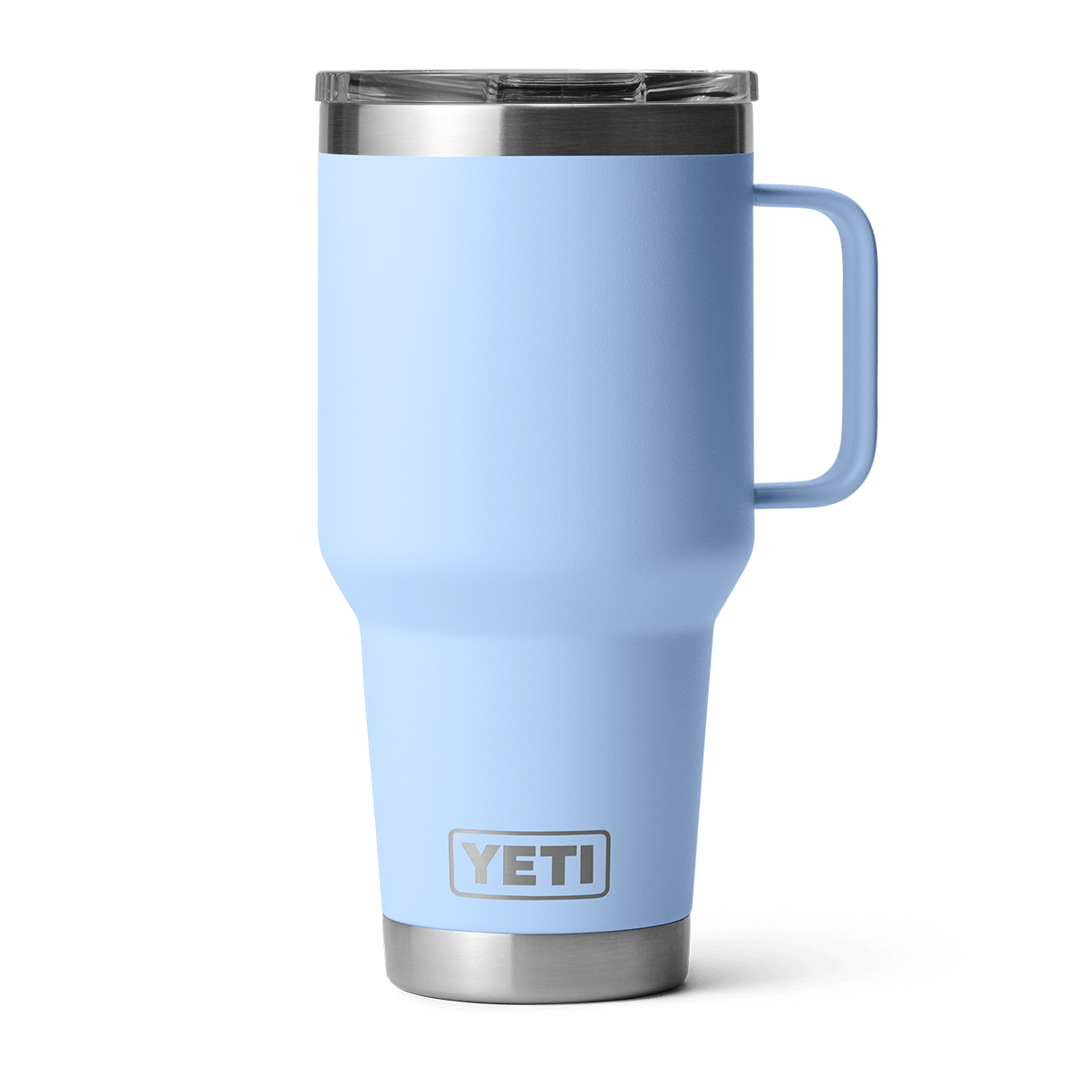 YETI RAMBLER 30OZ TRAVEL MUG WITH STRONGHOLD LID - Big Sky Blue