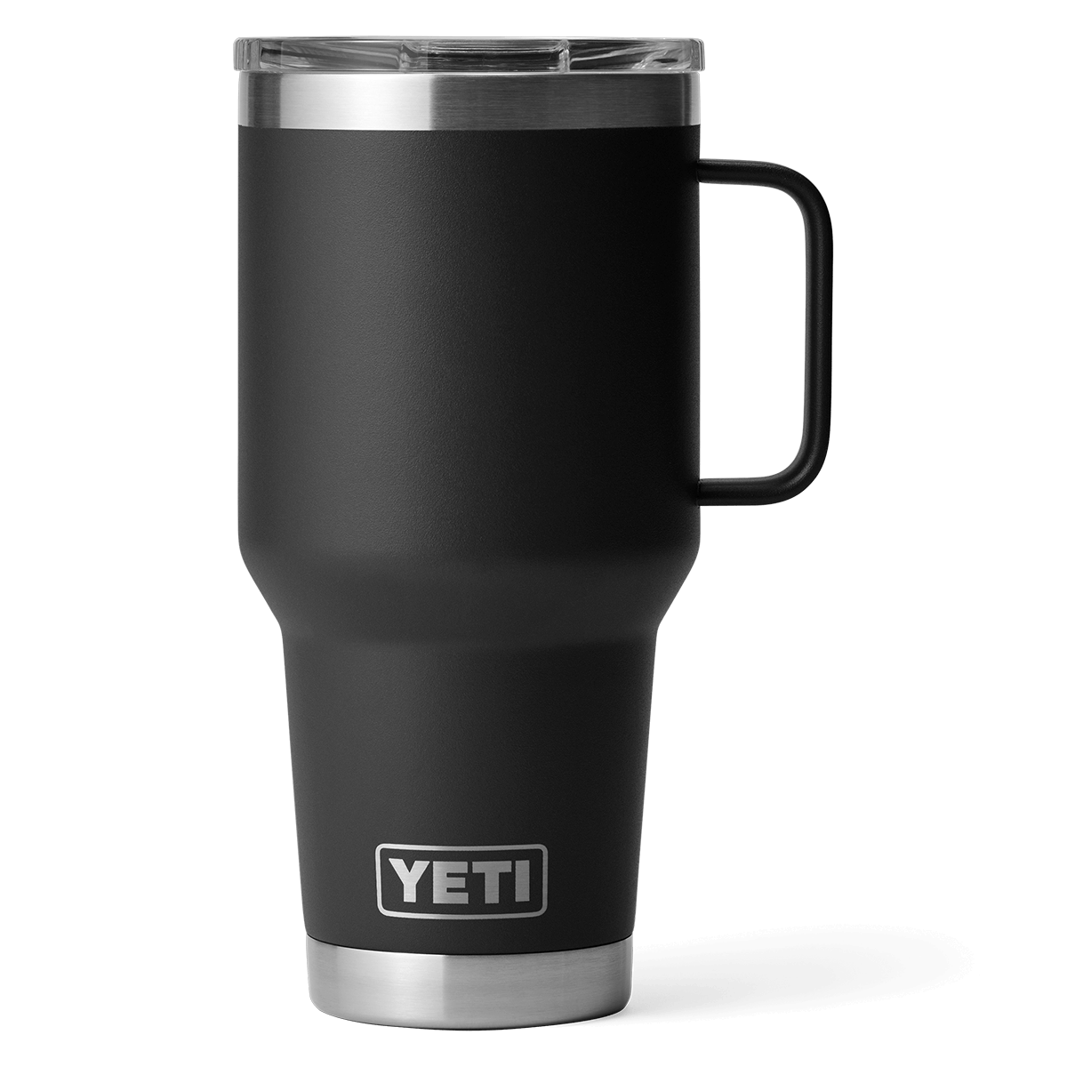 YETI RAMBLER 30OZ TRAVEL MUG WITH STRONGHOLD LID - Black