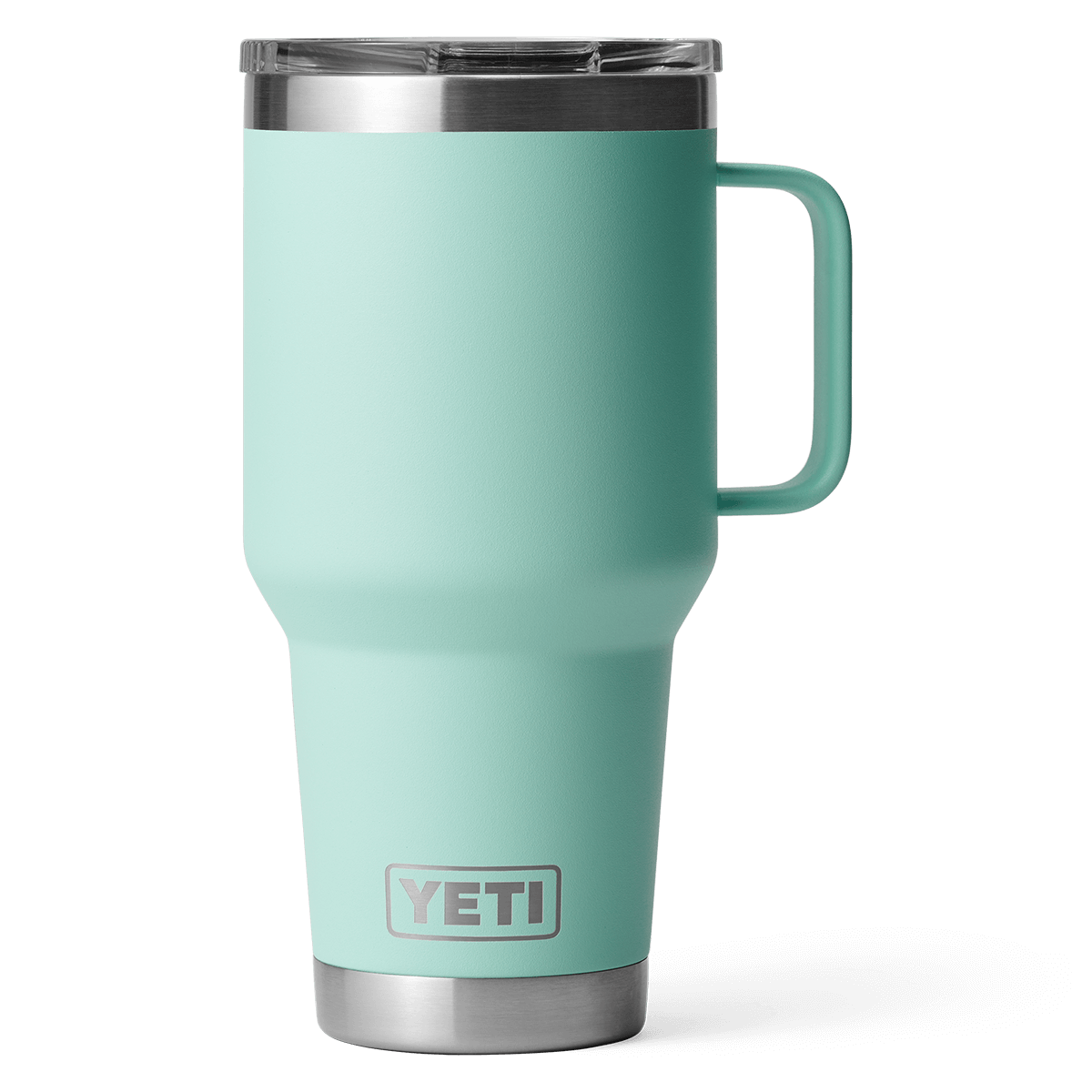 YETI RAMBLER 30OZ TRAVEL MUG WITH STRONGHOLD LID - Seafoam