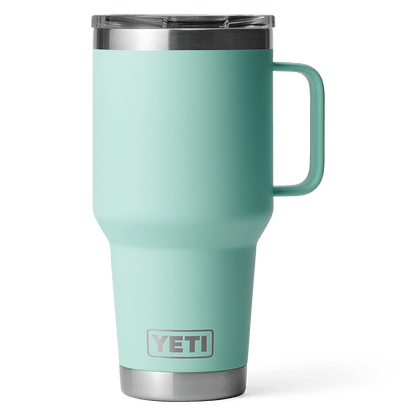 YETI RAMBLER 30OZ TRAVEL MUG WITH STRONGHOLD LID - Seafoam