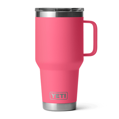 YETI RAMBLER 30OZ TRAVEL MUG WITH STRONGHOLD LID - Tropical Pink
