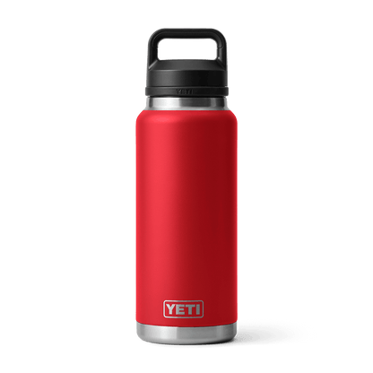 YETI RAMBLER 36 OZ WATER BOTTLE WITH CHUG CAP - Rescue Red
