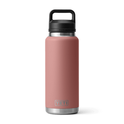 YETI RAMBLER 36 OZ WATER BOTTLE WITH CHUG CAP - Sandstone Pink