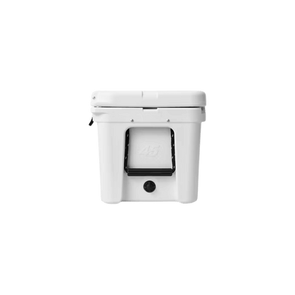 YETI TUNDRA 45 - WHITE - SIDE VIEW