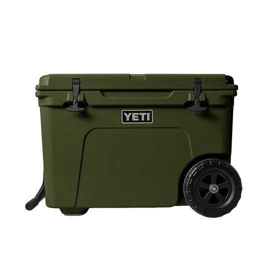 YETI TUNDRA HAULWHEELED COOLER - OLIVE