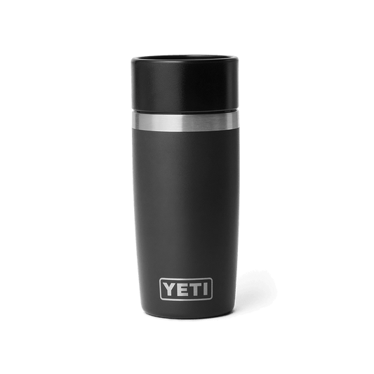 Black YETI insulated 12oz mug.