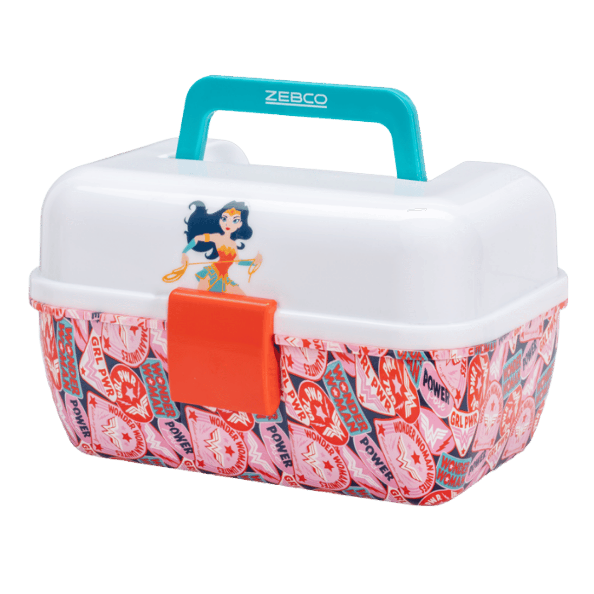 ZEBCO YOUTH TACKLE BOX - WONDERWOMAN