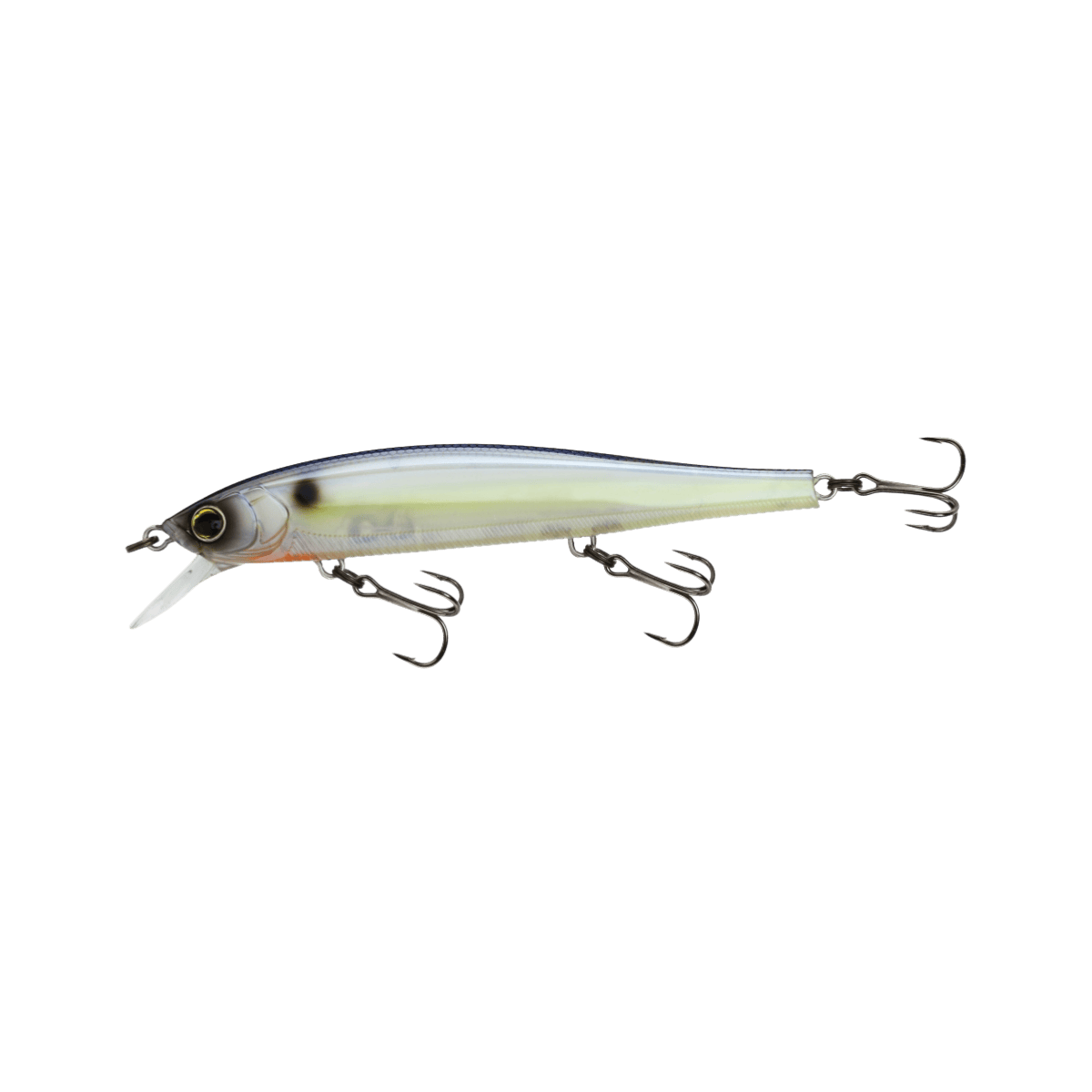 YOZURI 3DB JERKBAIT - 4-3 / 8IN" - GHOST SEXY SHAD