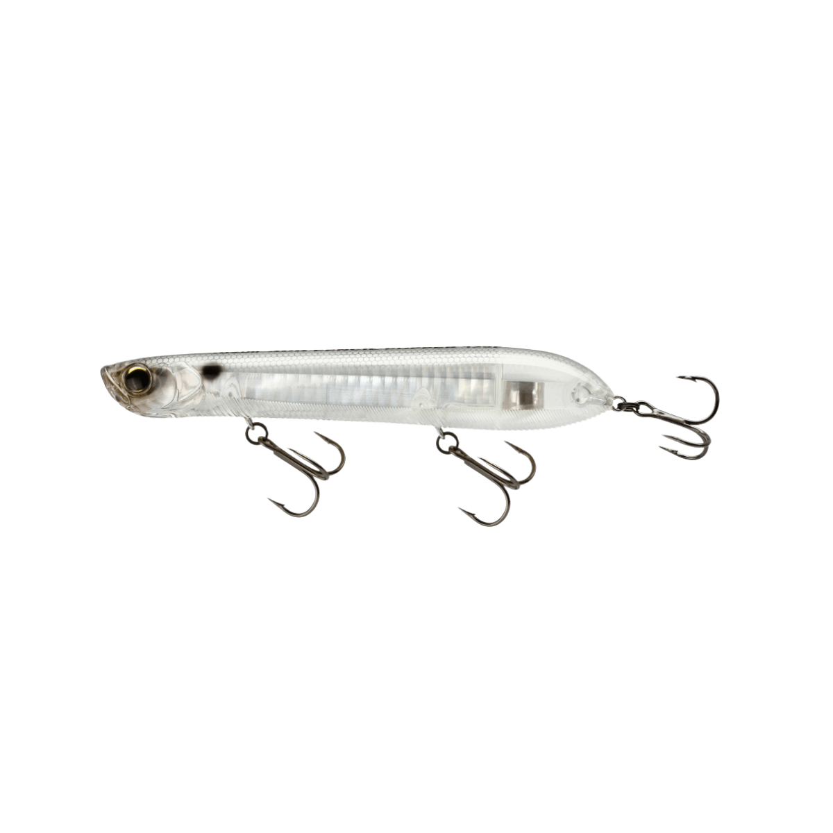 YOZURI 3DB PENCIL POPPER - 5-3 / 8IN" - GHOST SHAD
