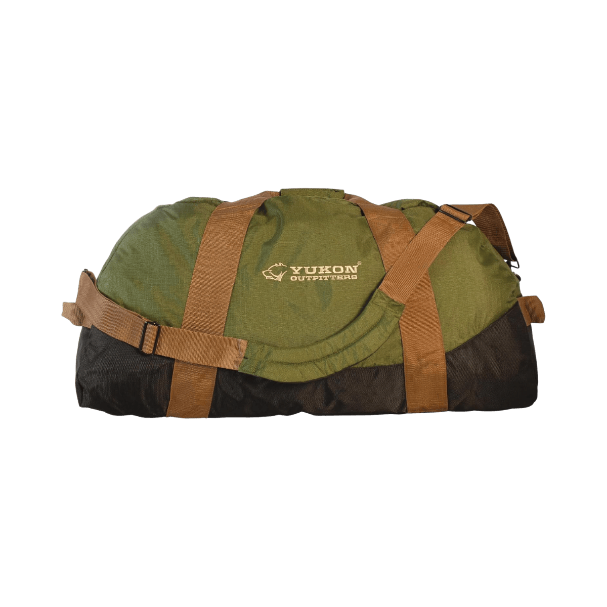 YUKON OUTFITTERS DELTA DUFFLE BAG - OLIVE DRAB/EARTH