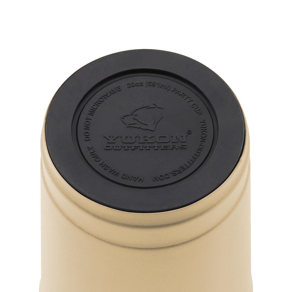 YUKON OUTFITTERS HOMETOWN  FIESTA CUP - TAN_FOOT BASE VIEW