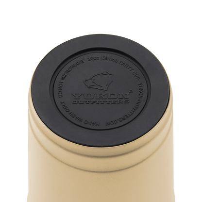 YUKON OUTFITTERS HOMETOWN  FIESTA CUP - TAN_FOOT BASE VIEW