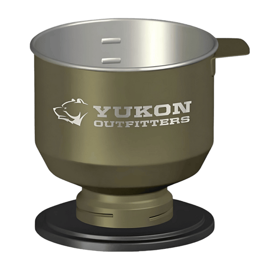 YUKON OUTFITTERS POUR OVER COFFEE MAKER - OLIVE DRAB_FRONT VIEW