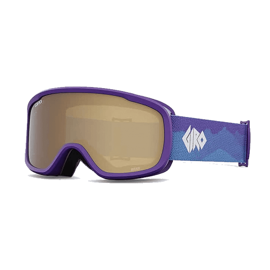 Y BUSTER AR40 GOGGLE 2024 PURPLE LINTCULAR AMBER ROSE