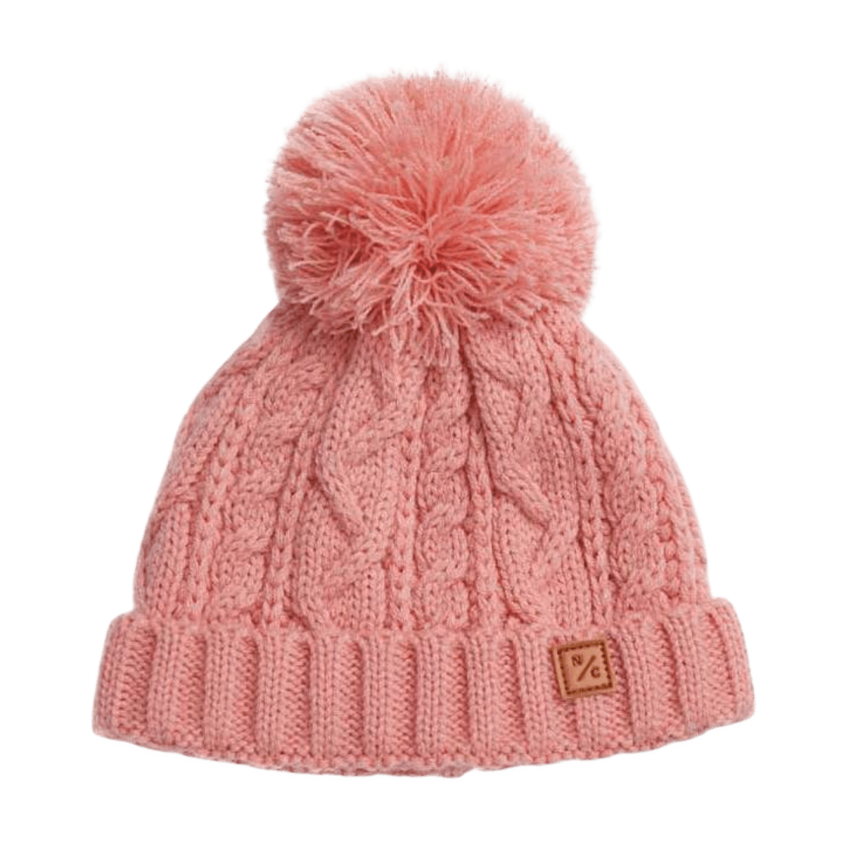 NORTHERN CLASSICS THE KIDS' CLASSIC CABLE KNIT HAT - NEW ENGLAND RED