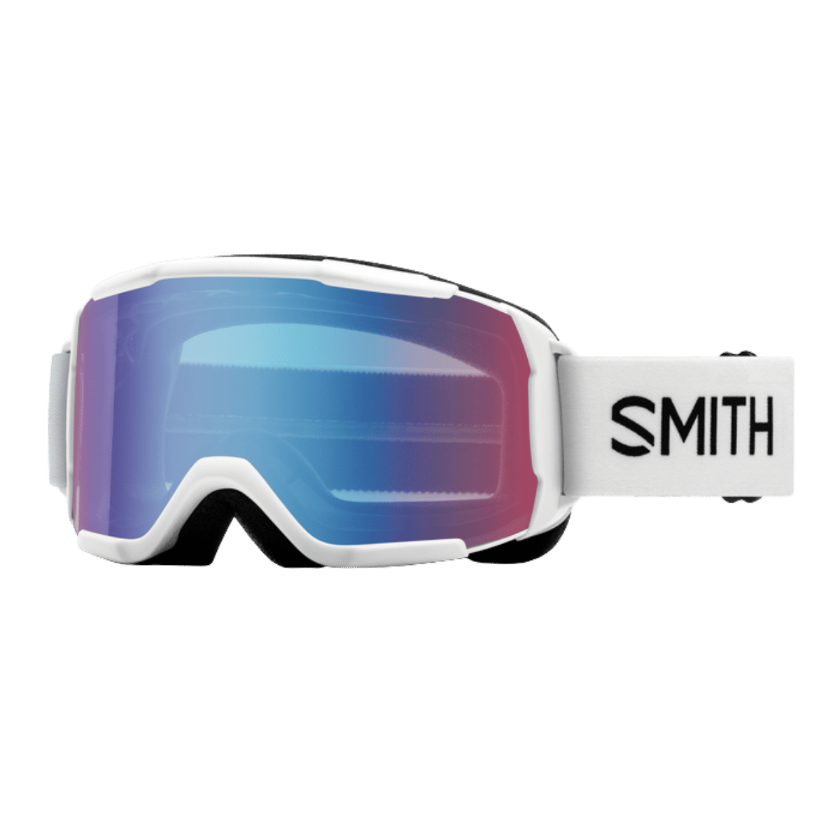 SMITH YOUTH UNISEX DAREDEVIL JR GOGGLE - WHITE - BLUE SENSOR MIR