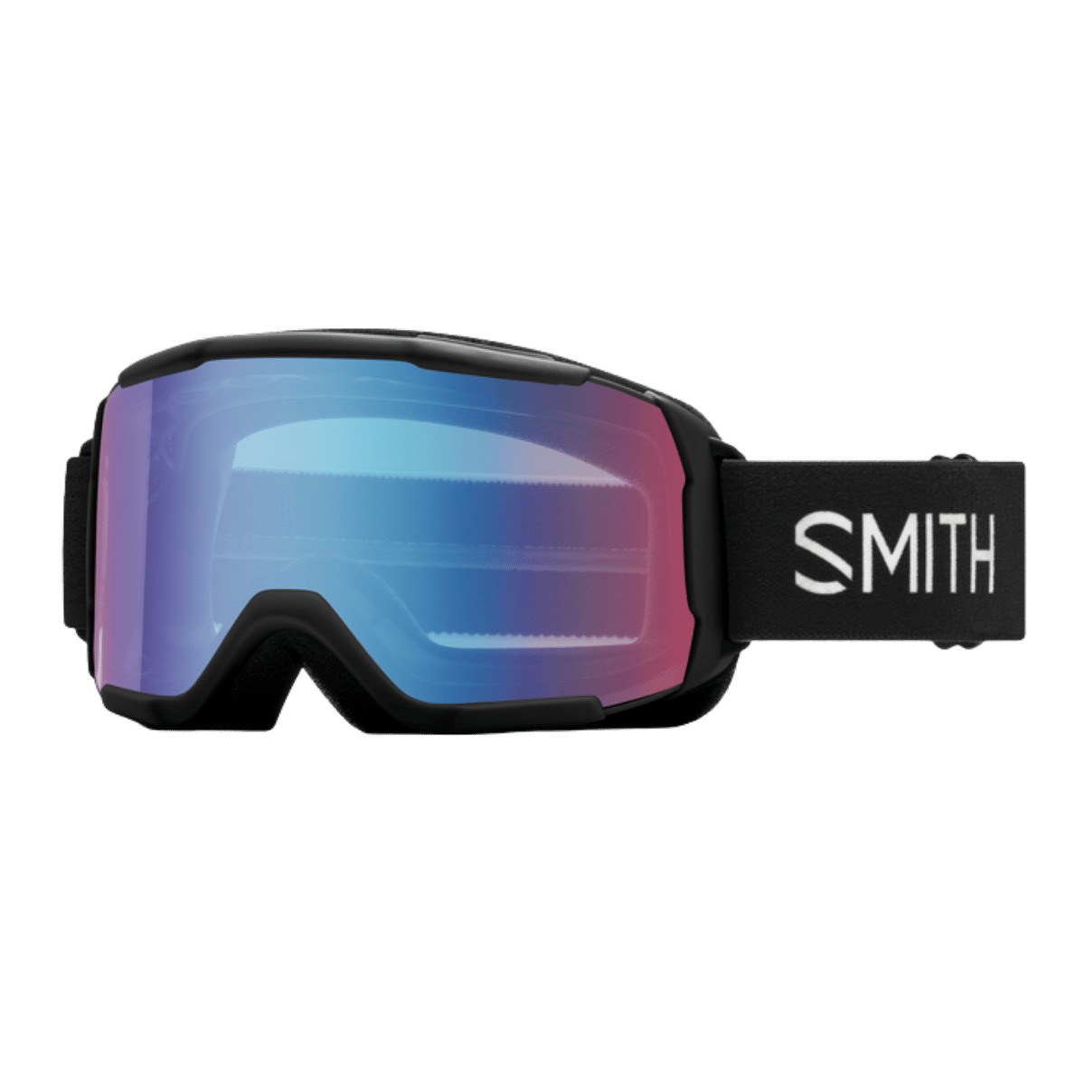 SMITH YOUTH UNISEX DAREDEVIL JR GOGGLE - BLACK - BLUE SENSOR MIR