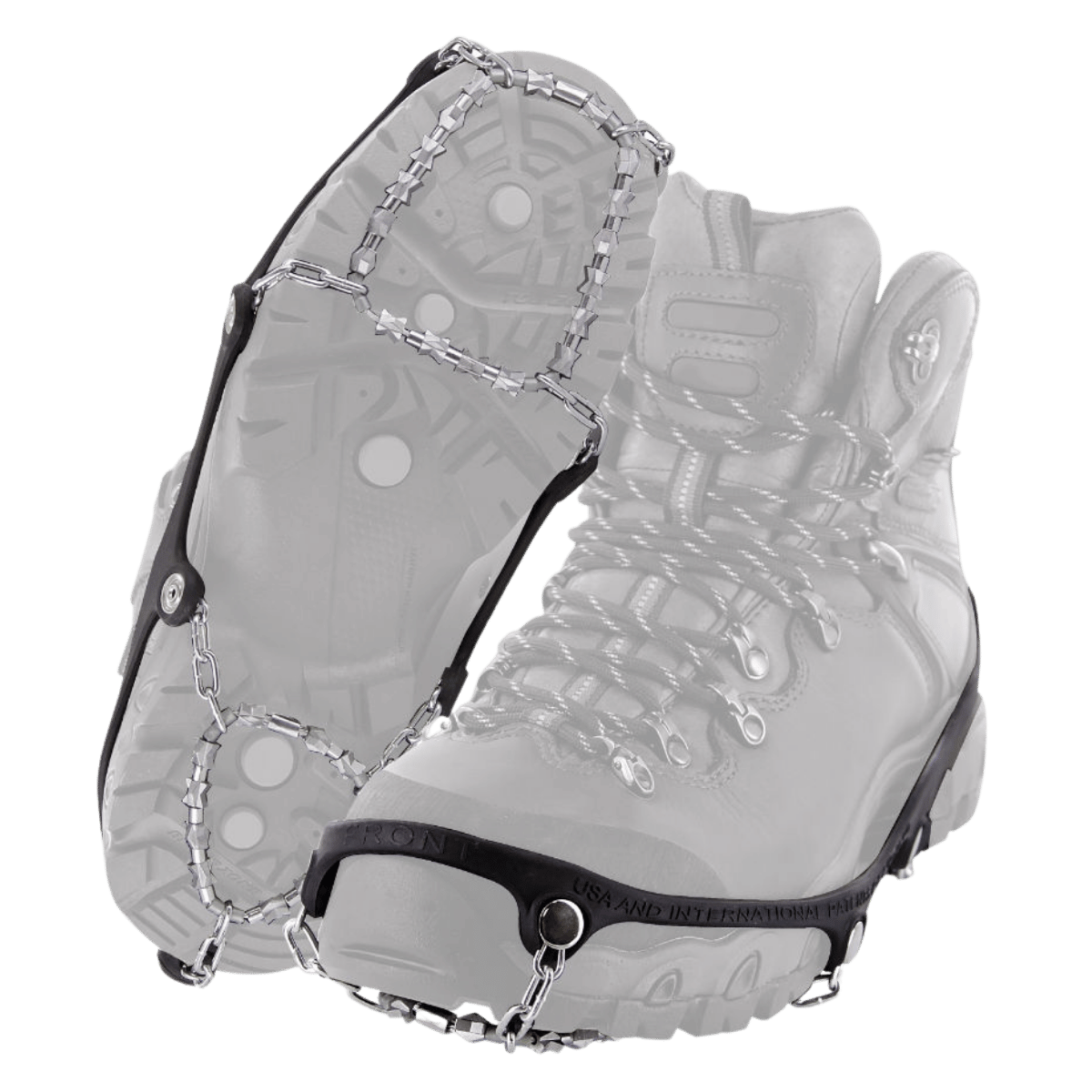 YAKTRAX YAKTRAX DIAMOND GRIP - BLACK - BOTTOM SIDE VIEW - 2